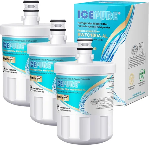 Miniatura 14 de ICEPURE 5231JA2002A Filtro de agua para refrigerador, Compatible con LG LT500P, ADQ72910911, GEN11042FR-08, ADQ72910901, ADQ72910907, LFX25974ST