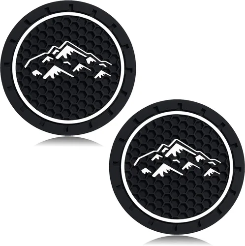 Miniatura 4 de 2 unidades de 2.75 pulgadas de diámetro, inserto para portavasos ovalado, resistente, para coche, camioneta, SUV, 5.7L, para viajes en automóvil