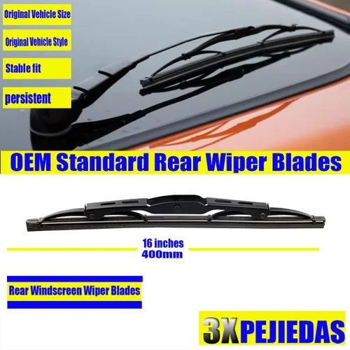 Miniatura 3 de 3 limpiaparabrisas del fabricante original, limpiaparabrisas de repuesto para Dodge Grand Caravan 2008-2019/Chrysler Town & Country 2008-2016