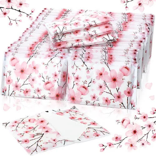 Miniatura 12 de Geyee Paquete de 50 servilletas de papel facial de viaje, pañuelos desechables de bolsillo para invitados de boda, viajes, bolsa escolar