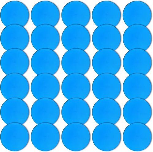 Miniatura 10 de Marcadores de punto de polietileno de 4 pulgadas/9 pulgadas, de goma antideslizante, marcadores de agilidad de conos de campo plano, puntos de suelo