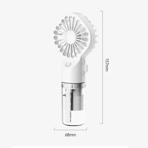 Miniatura 3 de Ventilador de nebulización portátil de mano, ventilador de rociador personal de nano pulverización, ventilador de pulverización para niñas, mujeres