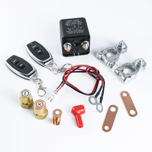 Miniatura 7 de Hosyond Kit de interruptor de desconexión de batería remoto DC 12 V 200 A para coches, autocaravanas, camiones, antirrobo, evita el drenaje