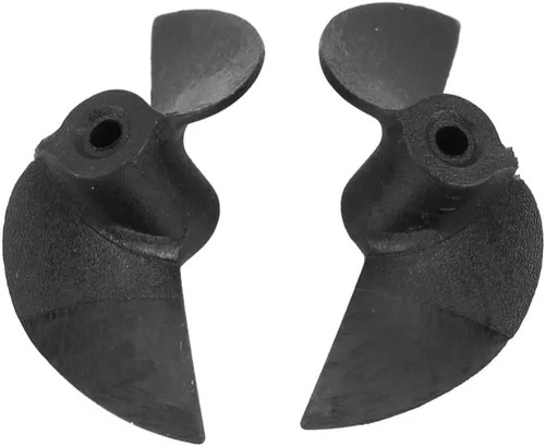 Miniatura 8 de Hélices de barco a control remoto, juego de 2 cuchillas de nailon duradero con rotación CW CCW de 0.079 in eje para control remoto entusiastas