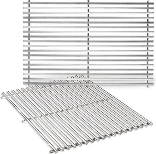 Miniatura 9 de Piezas de parrilla de acero inoxidable 7637 para Weber Spirit E210, rejillas de cocción de 17.5 pulgadas para Weber Spirit E210, E220, S210, S220