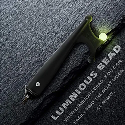 Miniatura 4 de SANLIKE Telescopic Fiberglass Boat Hook with Non-Slip Plastic Hand Grips for Docking