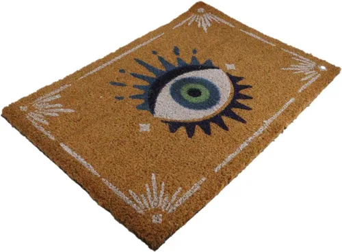Miniatura 4 de Ebros Gift Metafísica Magic Wicca Occult Witcraft - Tapete con respaldo de vinilo de fibra de coco y fibra de coco para Halloween, 24 x 16 pulgadas
