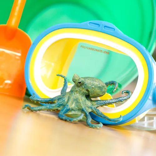 Miniatura 6 de Safari Ltd. Estatuilla de Pulpo - Figura de modelo realista de 5" - Juguete educativo para niños, niñas y niños de 3 años en adelante