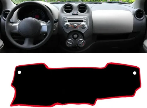Miniatura 7 de LEFEDA Para Nissan March Micra K13 2010-2016, alfombrilla para salpicadero, cubierta adhesiva para salpicadero, parasol