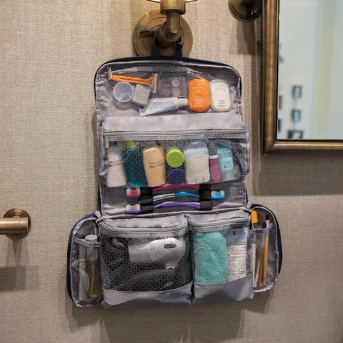 Miniatura 2 de Travelon: Kit de Aseo Flat-Out, Medianoche, Moderno