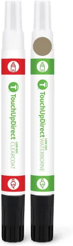 Miniatura 33 de TouchUpDirect NH-578 Taffeta White compatible con Pintura de retoque Honda Exact Match en aerosol - Kit esencial Tafetán Blanco