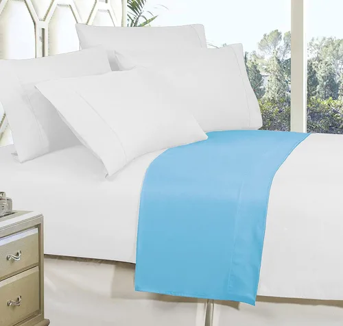 Miniatura 2 de Elegant Comfort Paquete de 2 sábanas encimeras de lujo de alta calidad hotelera, resistentes a las arrugas y a la decoloración, 1500 hilos, calidad