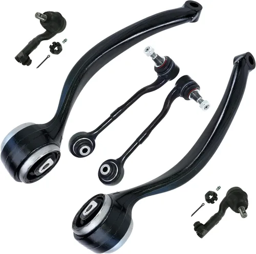 Miniatura 150 de Detroit Axle - Kit de brazos de control de extremo delantero 4WD para Ford 04-08 F-150, 06-08 Lincoln Mark LT, 4 extremos de barra de acoplamiento
