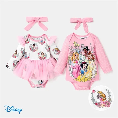 Miniatura 6 de Disney Conjunto de mameluco de Minnie Mouse de manga corta para bebé, 2 piezas