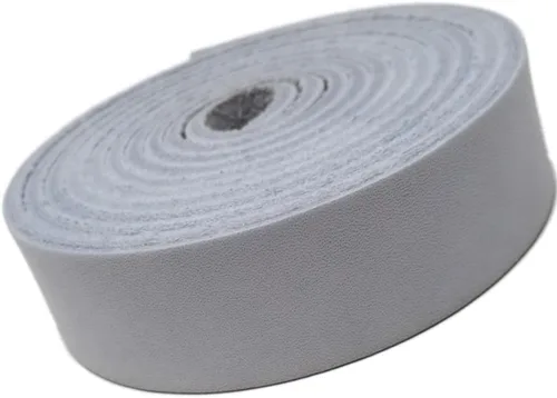 Miniatura 9 de TOFL Tiras de cuero gruesas de 1 pulgada de ancho x 72 pulgadas (6 pies) de largo para manualidades, 9/64 pulgadas de grosor (8-9 onzas), correas