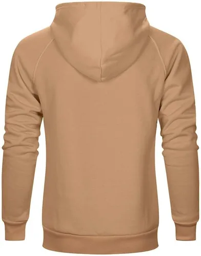 Miniatura 3 de LBL Leading the Better Life Sudaderas con Capucha Sólidas Tipo Pullover para Hombre Deportivas de Mezcla Suave de Forro Polar con Bolsillo Canguro