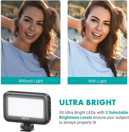 Miniatura 8 de Movo iVlogger - Kit de vlogging para iPhone con trípode de tamaño completo – Kit de inicio de YouTube compatible con Lightning para creadores
