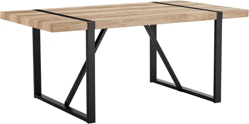 Miniatura 15 de Juego de mesa de comedor UELKS para 4, juego de mesa de cena para 4, mesa de cocina de 55'' y sillas de gamuza con tela de napa, juego de 4, juego