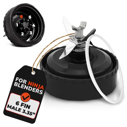 Miniatura 10 de Vasos de repuesto de 18 onzas para licuadora Ninja – 2 piezas compatibles con BL480/BL450/480D, BN800/751/801/401, Auto-iQ Series NN, BL910