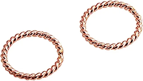Miniatura 7 de Piercing de aro de plata de ley calibre 20 hecho a mano para el tabique de las cejas, cartílago, nariz, tragus