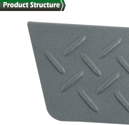 Miniatura 7 de GRAND ORANGE RH - Cubierta protectora para asiento delantero del lado del pasajero, bisel compatible con Ford F150 2011, 2012, 2013, 2014, gris