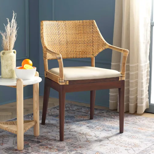 Miniatura 6 de SAFAVIEH Home Collection Carlo - Silla con brazos, color miel