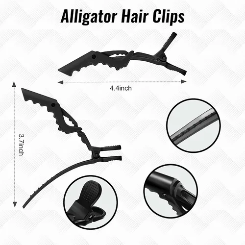 Miniatura 2 de Chocho - Herramientas profesionales de extensión de cabello, kit de cuentas de acero inoxidable, juego de alicates para cerrar y quitar cuentas