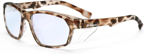 Miniatura 8 de ProtectX Lentes de lectura elegantes para mujeres y hombres, antivaho y antiarañazos, protección UV, gafas de seguridad antiimpactos