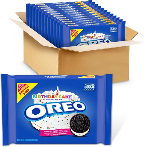 Miniatura 31 de Galletas OREO Minis tipo sándwich doradas, 12 bolsas de 3 oz