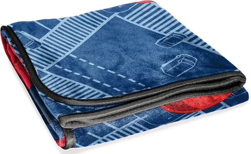 Miniatura 4 de Jay Franco Marvel Spiderman Wall Walk - Manta que mide 46 x 60 pulgadas, ropa de cama para niños, vellón súper suave resistente a la decoloración