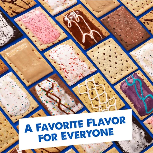 Miniatura 9 de Pop-Tarts - Tostadas, alimentos para el desayuno, bocadillos para niños, paquete de valor, azúcar moreno con glaseado y canela (64 Pop-Tarts)