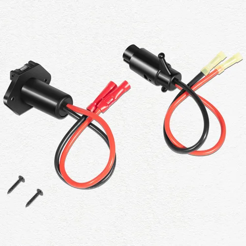 Miniatura 7 de Juego de enchufe y receptáculo de motor de arrastre para barco marino, 14365-6 macho y conector de motor de arrastre 14366-6 hembra, enchufe