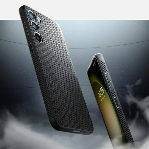 Miniatura 3 de Spigen Liquid Air - Funda diseñada para Galaxy S23 (2023) [protección de grado militar], color negro mate Mate negro