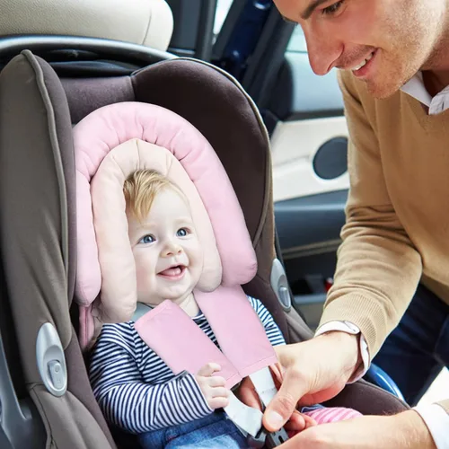 Miniatura 7 de COOLBEBE Juego de soporte y fundas de correa para bebé recién nacido, almohadillas extra suaves para asiento de automóvil, perfecto para asientos