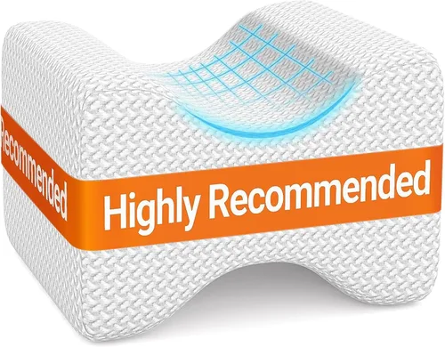 Miniatura 12 de BlissTrends Memory Foam Knee Pillow, Knee Pillow for Side Sleepers, Leg Pillows for Sleeping Blood Circulation, Elevation Pillow for Spine Aligning