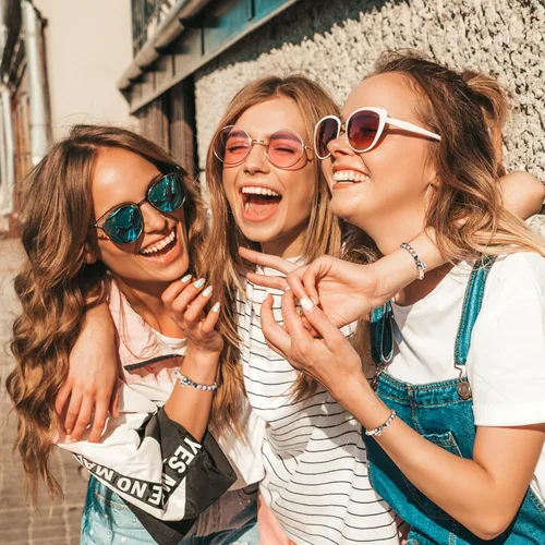 Miniatura 5 de Gybver Pulseras de hermanas para 3 como regalo del día de los Galentinos para mejor amiga, amistad, mejor amiga, pulseras para parejas como pulseras