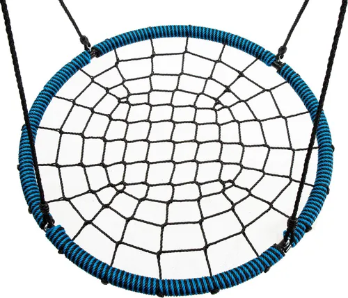 Miniatura 4 de Flying Saucer - Columpio para árbol de 330 libras de capacidad, seguro y duradero, árbol colgante para niños y adultos, jardín al aire libre (azul)