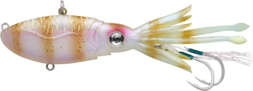Miniatura 46 de Nomad Design Señuelo de pesca vibratorio patentado original de Squidtrex – Señuelo de plástico suave TPE con aroma añadido para agua salada con Cali