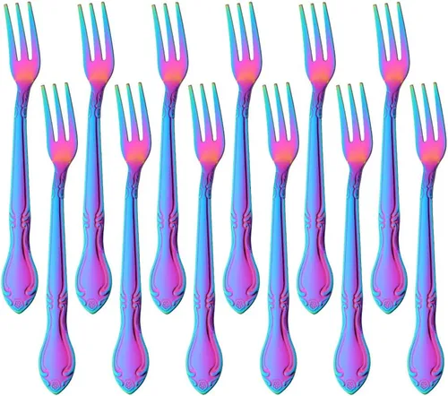 Miniatura 67 de Juego de 12 cucharas de café, mini cucharas de café, cucharas de espresso de acero inoxidable, cucharas pequeñas para postre, té, aperitivo, 4.6