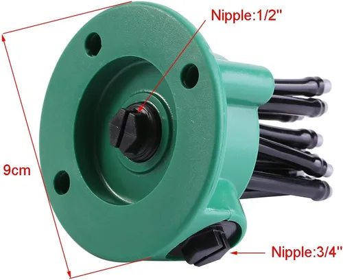 Miniatura 5 de 2 unids plantas de jardín vegetales, control riego riego multi uso césped sistema