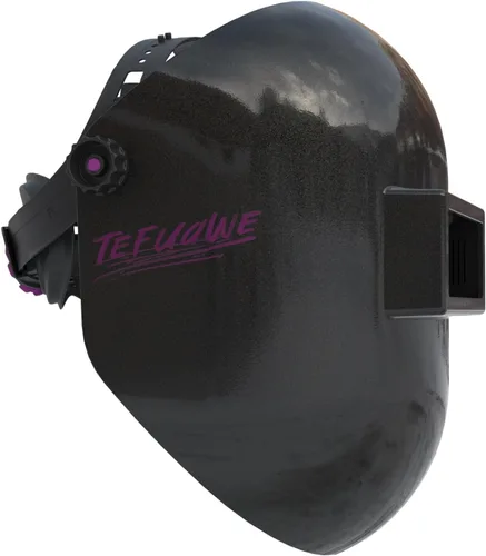Miniatura 7 de Casco de Soldadura Abatible Tefuawe de Fibra de Vidrio Cortada Sugar Scoop, Capucha de Soldadura de Tubería Sugar Scoop de Corte Medio Superior e