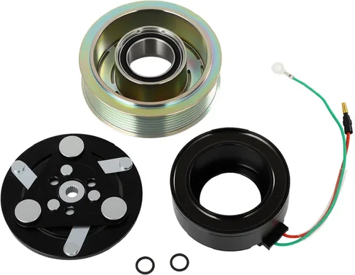 Miniatura 21 de CCIYU Embrague del compresor de CA para el coche 2001 2002 2003 2004 2005-2006 para Hyundai Santa Fe 2.7L Aire acondicionado compresor embrague