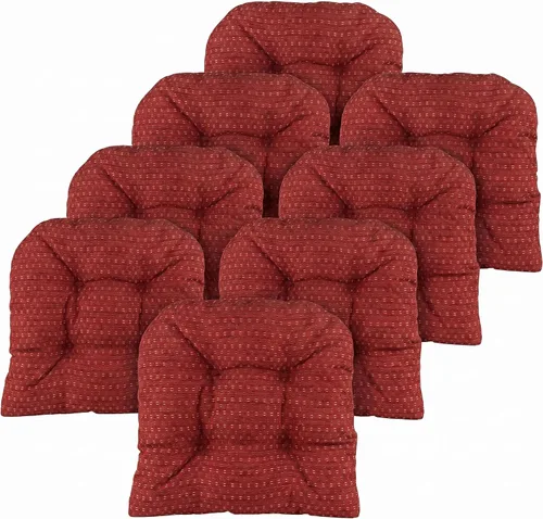 Miniatura 88 de Klear Vu Gripper Overstuffed - Cojines universales antideslizantes para silla de comedor para decoración de cocina o uso de oficina, almohadilla