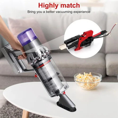 Miniatura 5 de Conjunto de interruptor de gatillo de metal compatible con Dyson V11 SV14 Partes de repuesto de botón de encendido de aspiradora