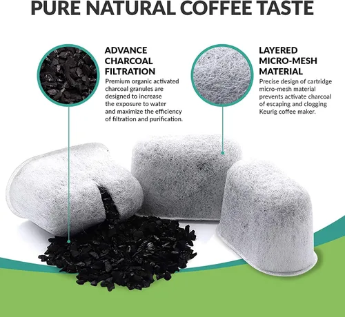Miniatura 9 de PureHQ - Filtro de agua para cafetera Ninja Dual Brew y cápsulas Ninja de una sola porción - Compatible con DualBrew Pro CFP301 CFP307 CFN601