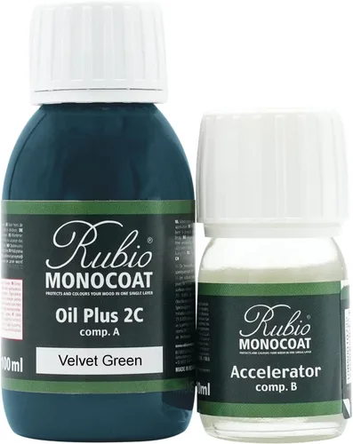 Miniatura 98 de Rubio Monocoat Tinte y acabado para madera de 650 pies cuadrados - Niebla Oil Plus 2C Aceite de linaza de secado rápido, ecológico