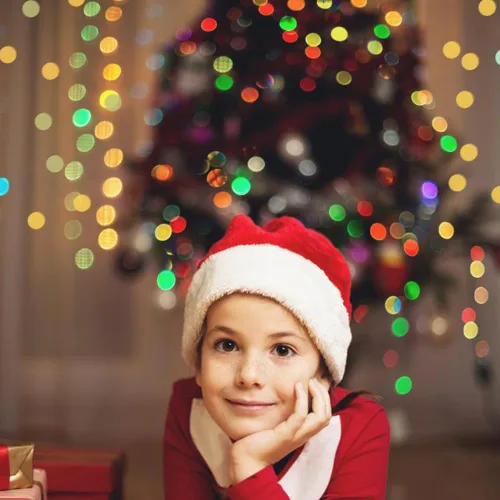 Miniatura 7 de GlowVibe - Luces de Navidad rojas, blancas y verdes para interiores de 19 pies con 70 luces LED, bombillas de cristal perlado G15 para árbol de Rojo