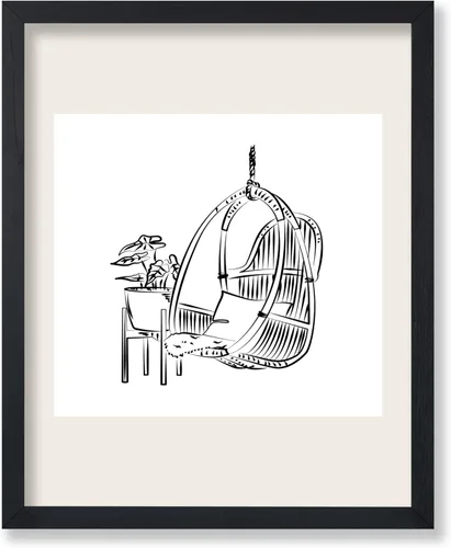 Miniatura 95 de Poster Master Póster de peonías – Estampado de flores retro – Ilustración floral – Ilustración en blanco y negro – Diseño de línea y abstracto