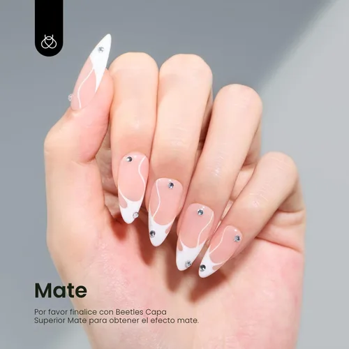 Miniatura 4 de Beetles - Esmalte de uñas en gel, 1 unidad de 0.5 onzas fluidas (15ml), extracción por remojo, arte de uñas, estética de manicura, bricolaje, curado