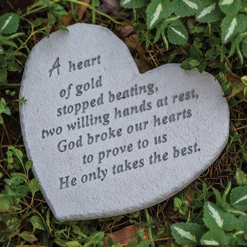 Miniatura 2 de Kay Berry Gran Pensamiento Corazones Un Corazón de Piedra de Oro